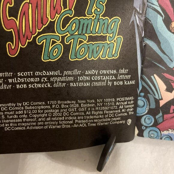 Batman Vol 1 598 Santa Klaus is Coming to Town! 2002 Scott McDaniel Patrick Mart - Picture 6 of 11